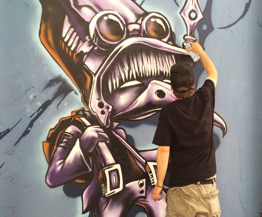 Griffin One is a Internationally recognized visual artist based out of Oakland, California, whose work spans a variety of mediums, themes & surfaces... Read More