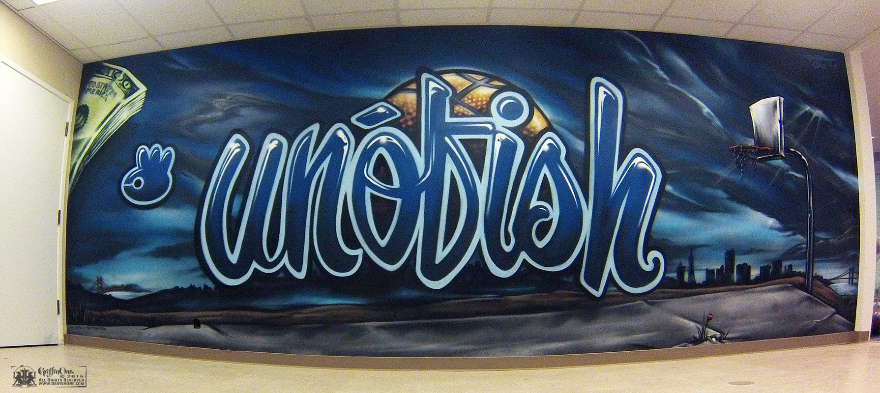 "Unofish Mural" - Burlingame CA