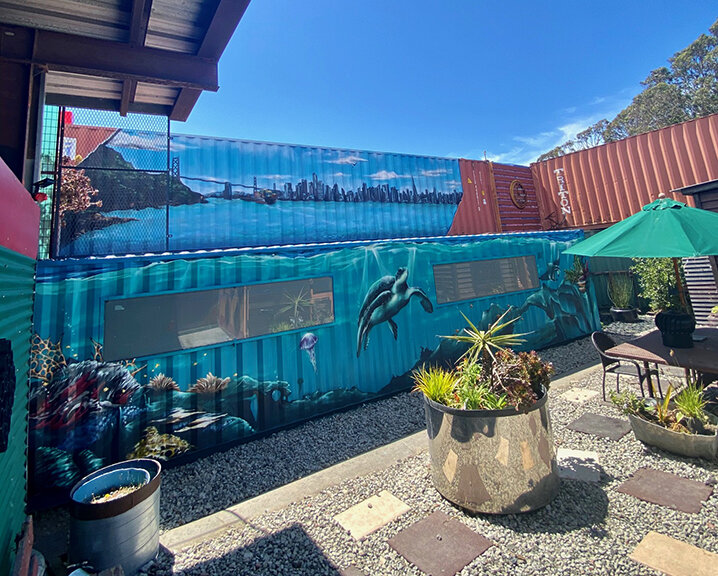 "Cargo Container Mural Combo"