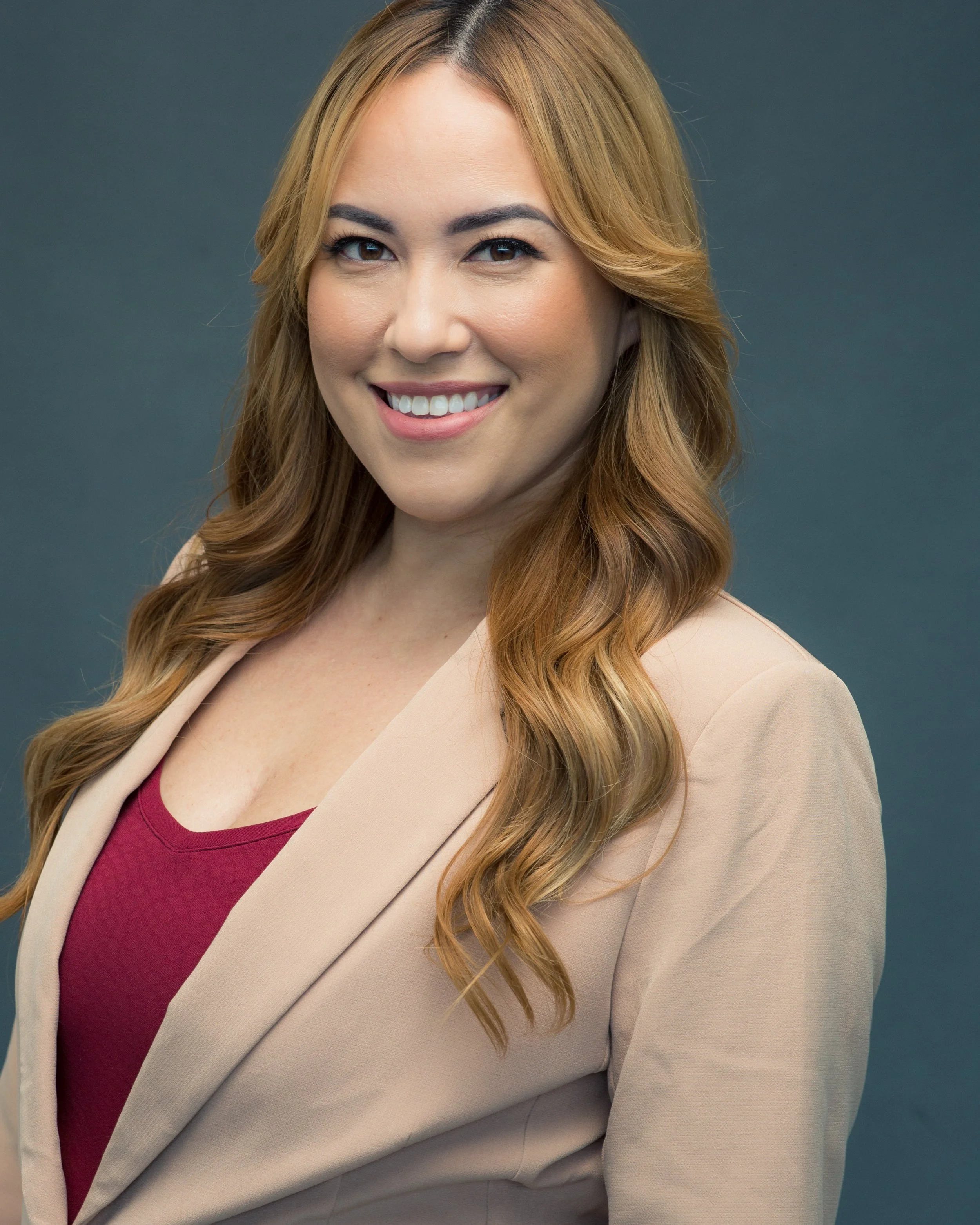 Corporate real estate executive headshot photographed in Honolulu Oahu for business and LinkedIn use