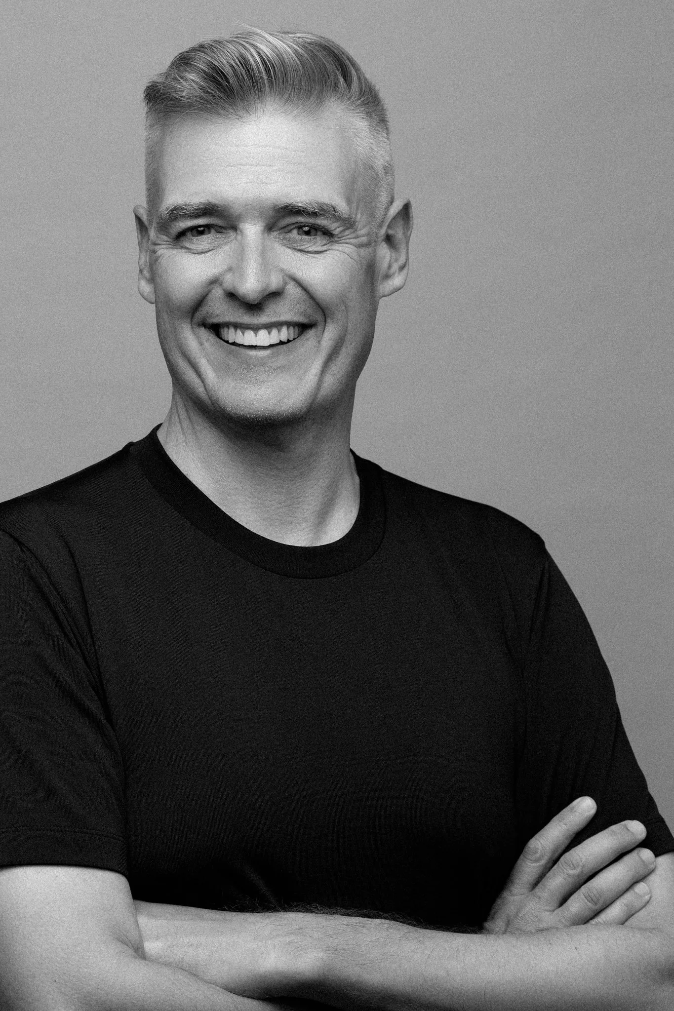 Professional headshot photography session in Honolulu Oahu with clean studio lighting