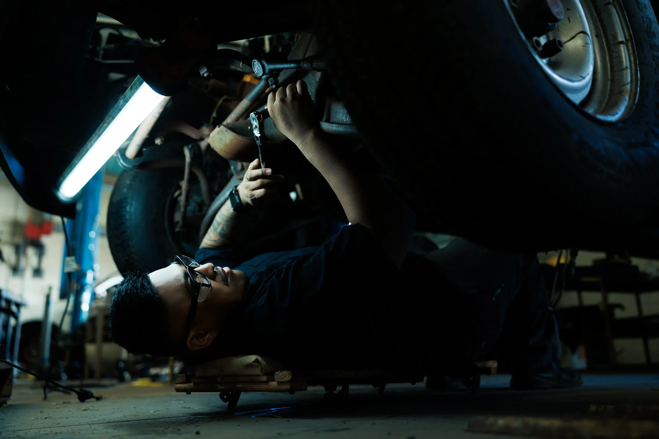 Commercial Lifestyle Photography for Honolulu Community College’s Automotive Program