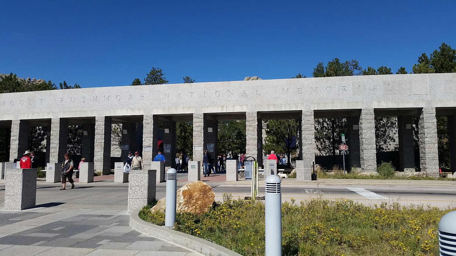 Entrance to Mount Rushmore