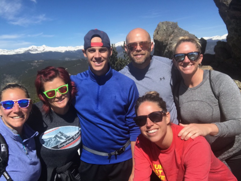 Colorado hiking for Leslie’s birthday - Chief Mountain ain’t got nothing on us!