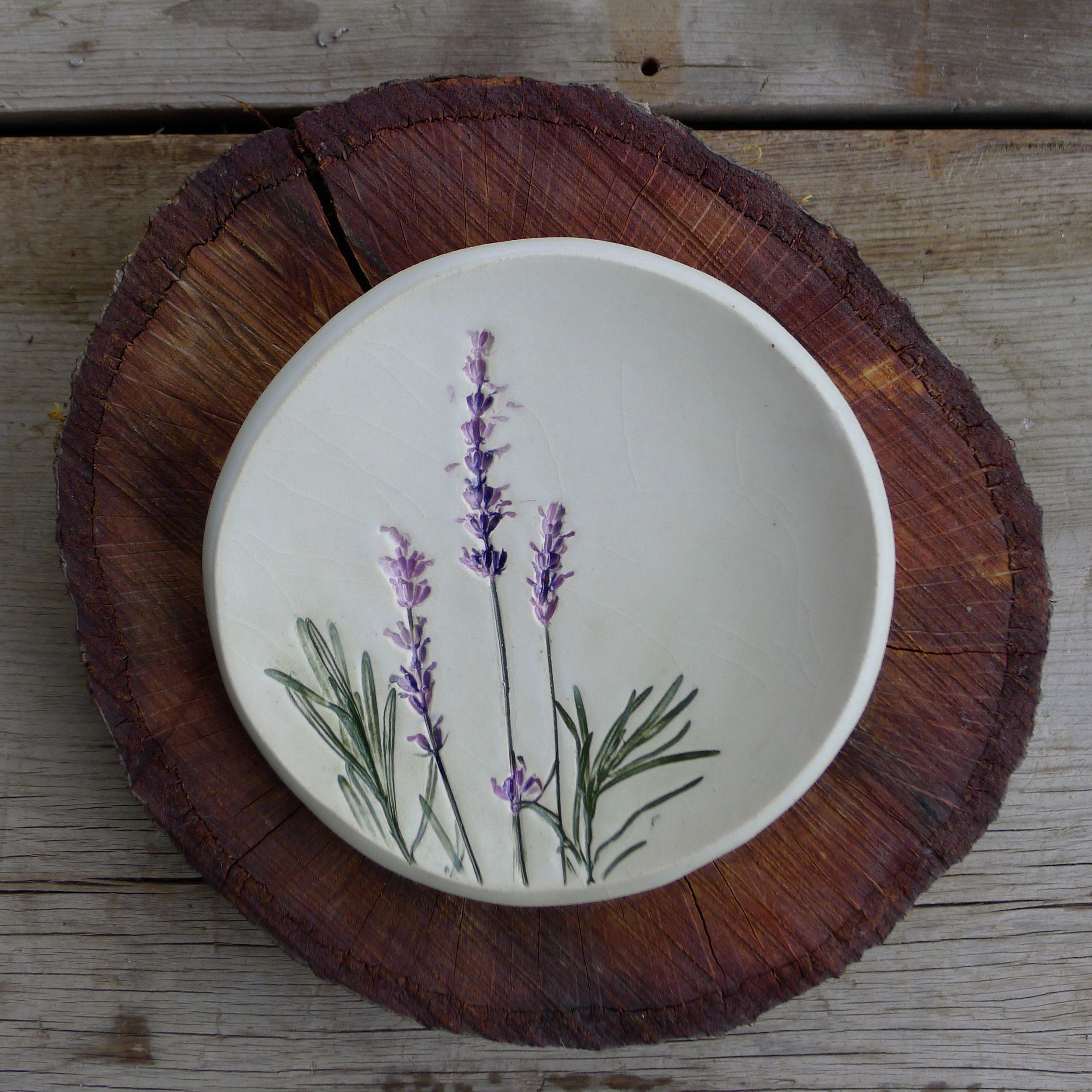 lavender plate on stump.jpg