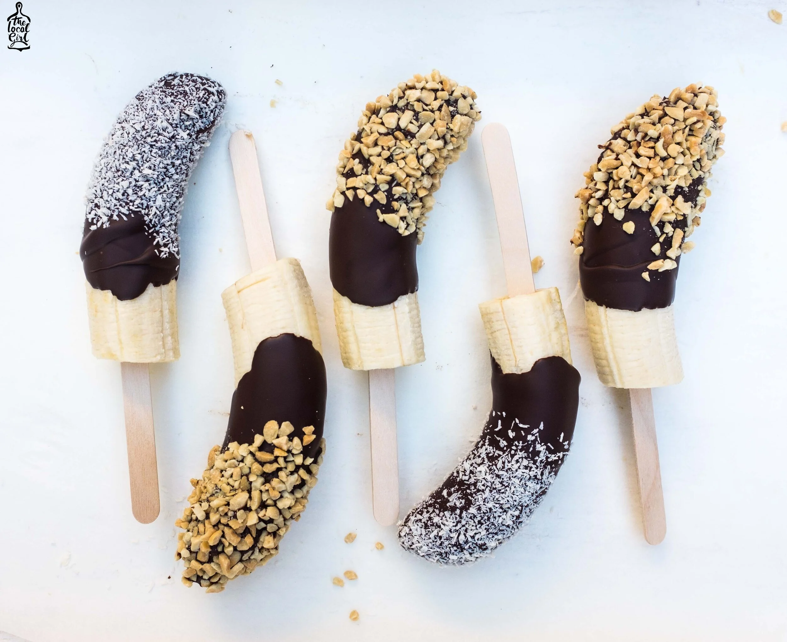 Banana Choc Pops