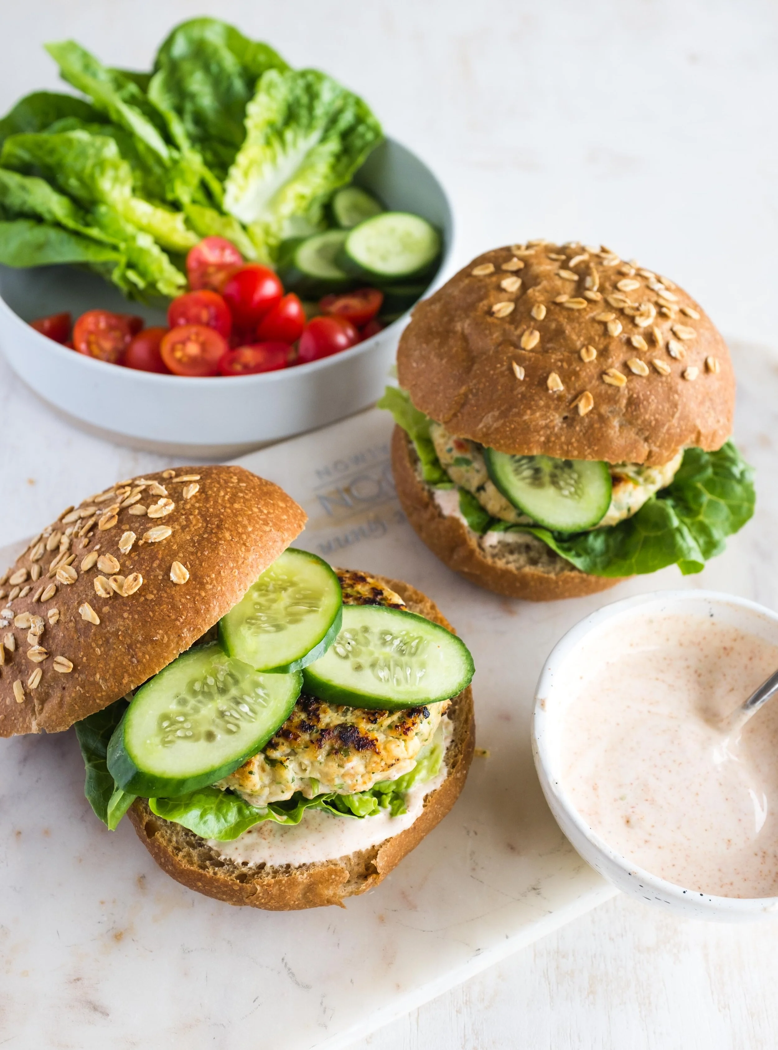 Thai Chicken Burgers 