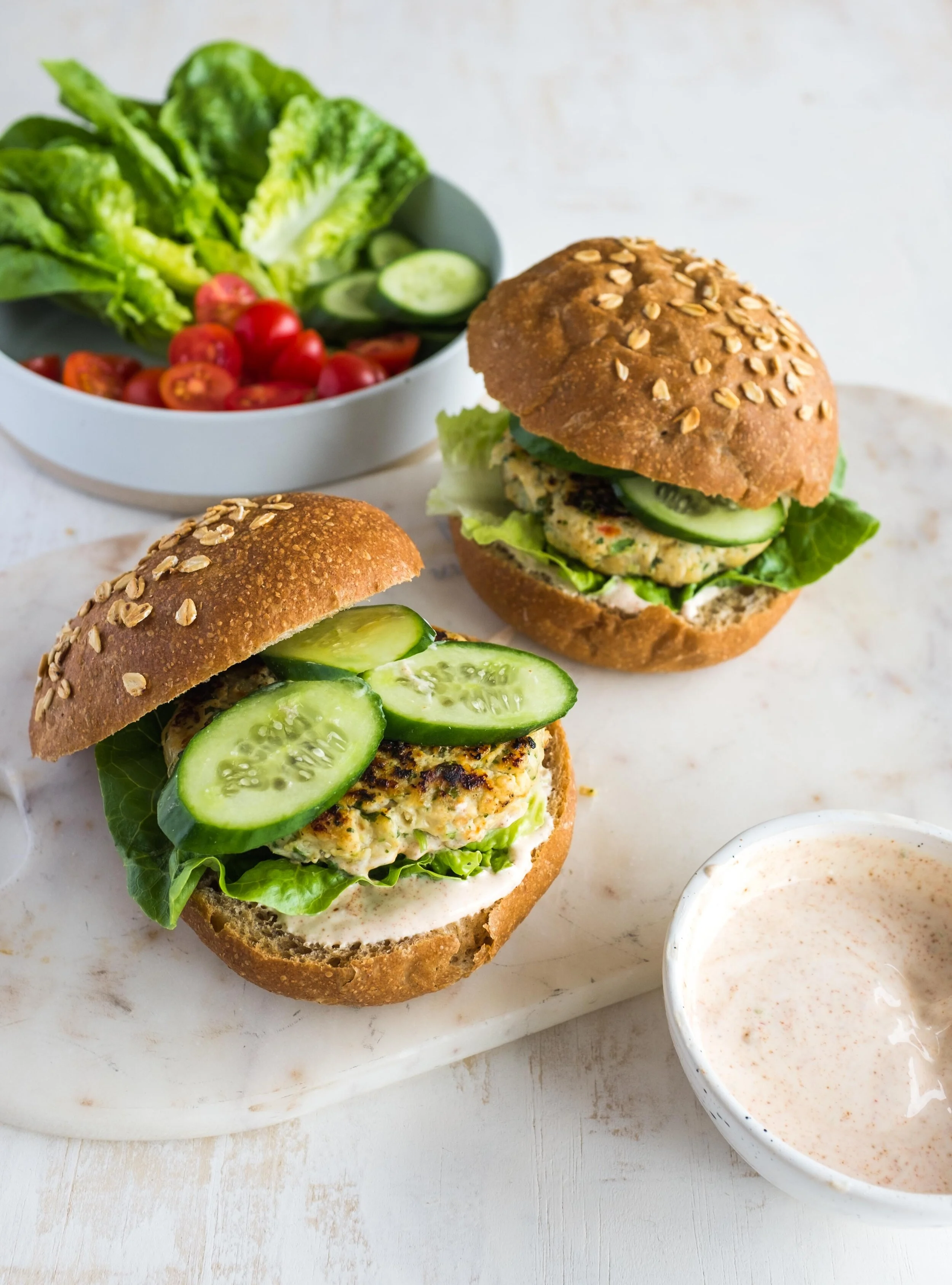 Thai Chicken Burgers — Gunn Nutrition