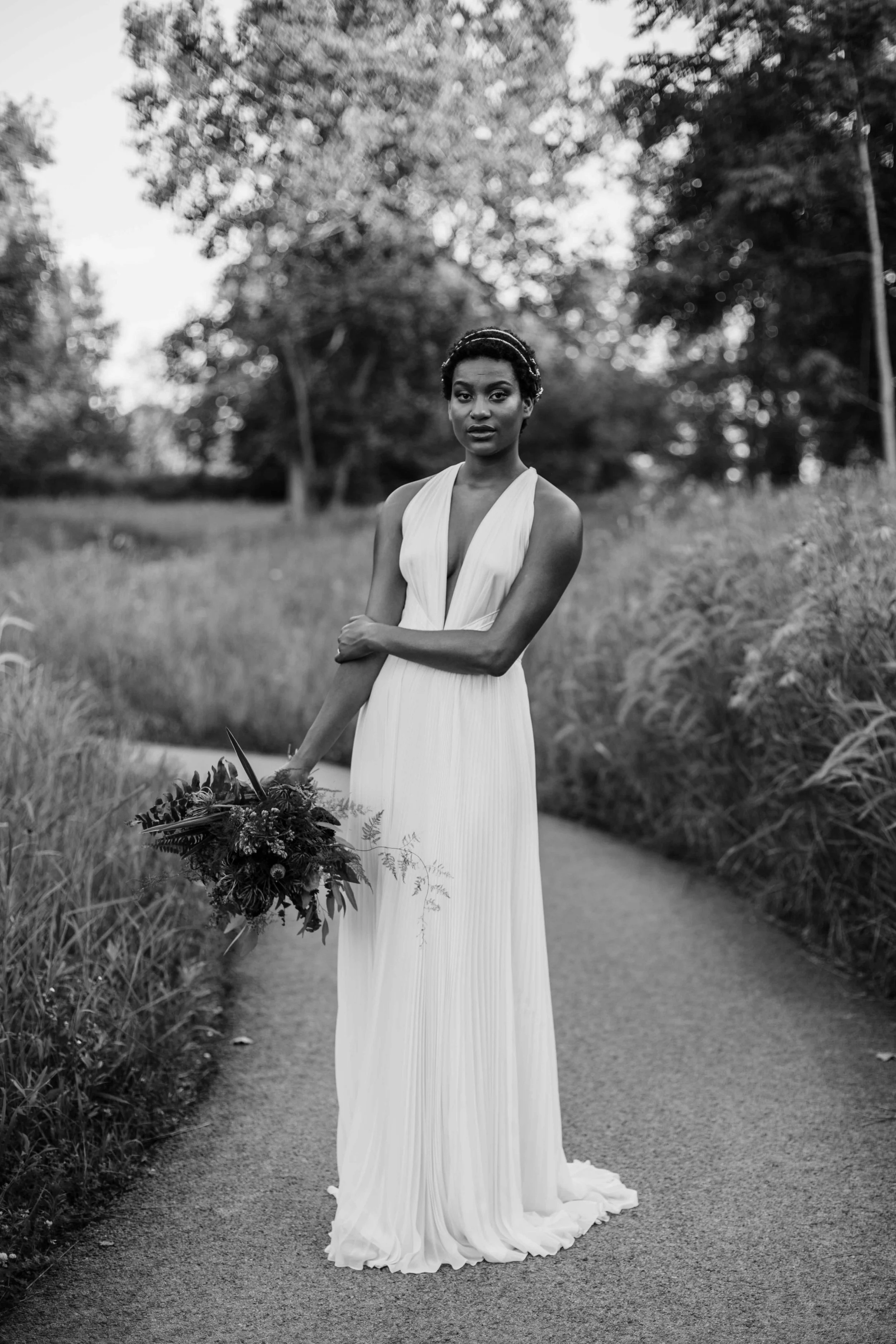 Chicago elopement inspiration session on the north side 