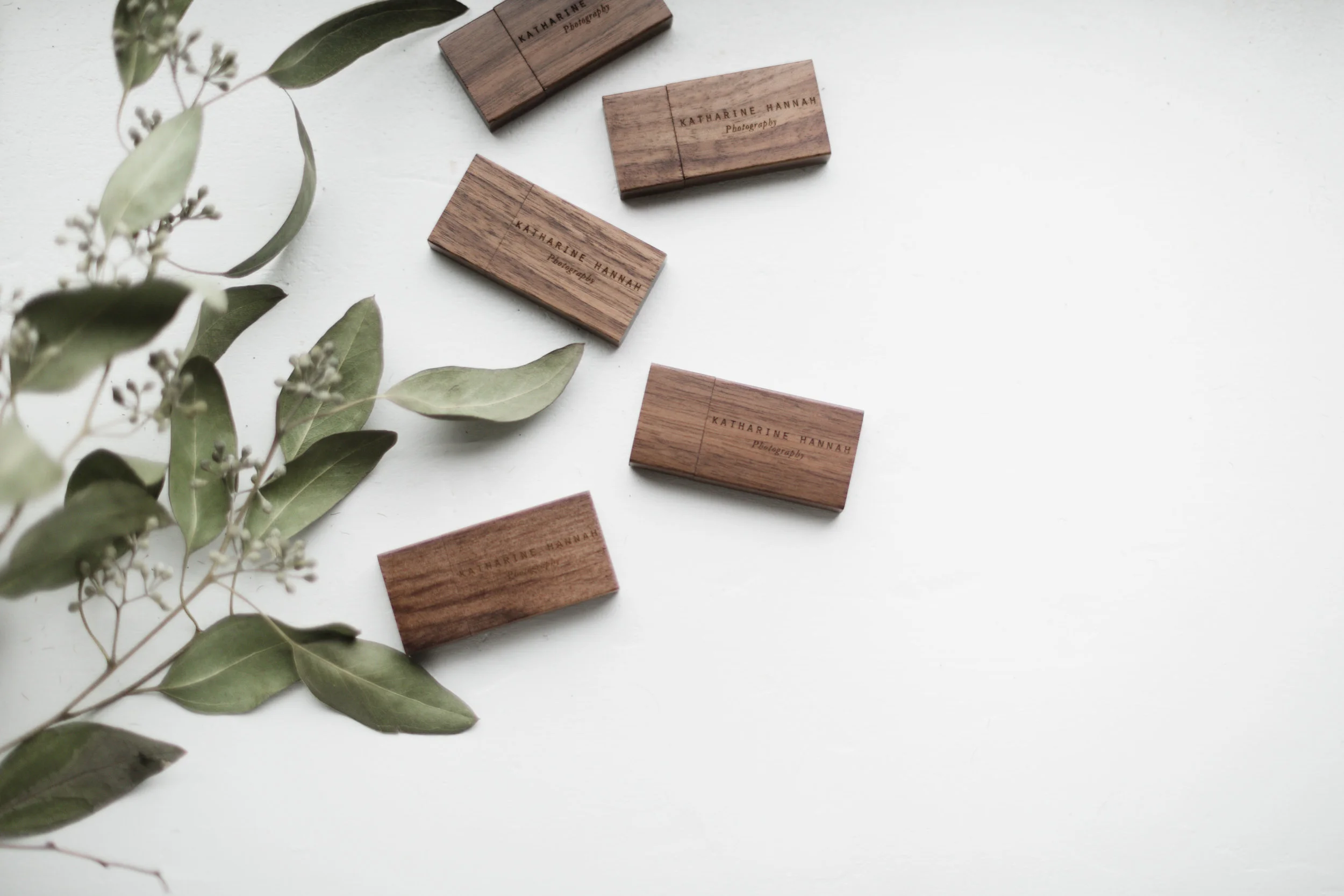 Custom USB drives for clients from Chicago portrait photographer Katharine Hannah