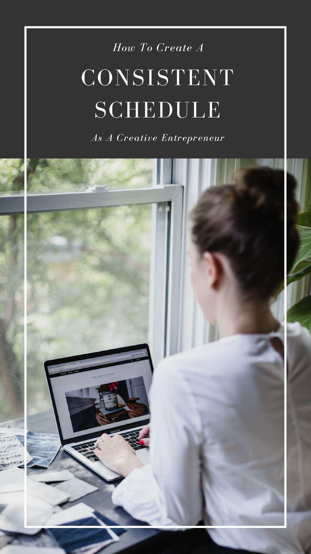 How to create a consistent and managable schedule as a creative entrepreneur 