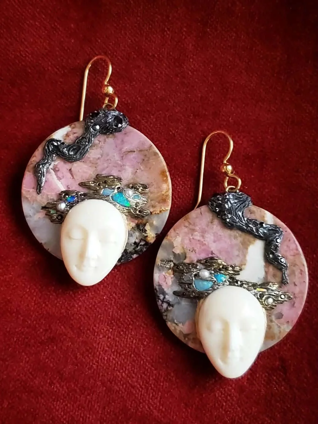 "Garden of the Mind" Artisan Earrings