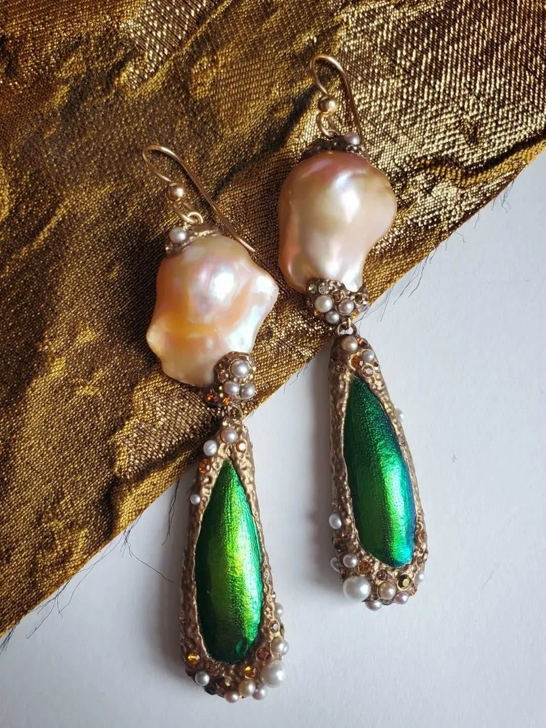 "Alchemy of Love" Runway Statement Earrings