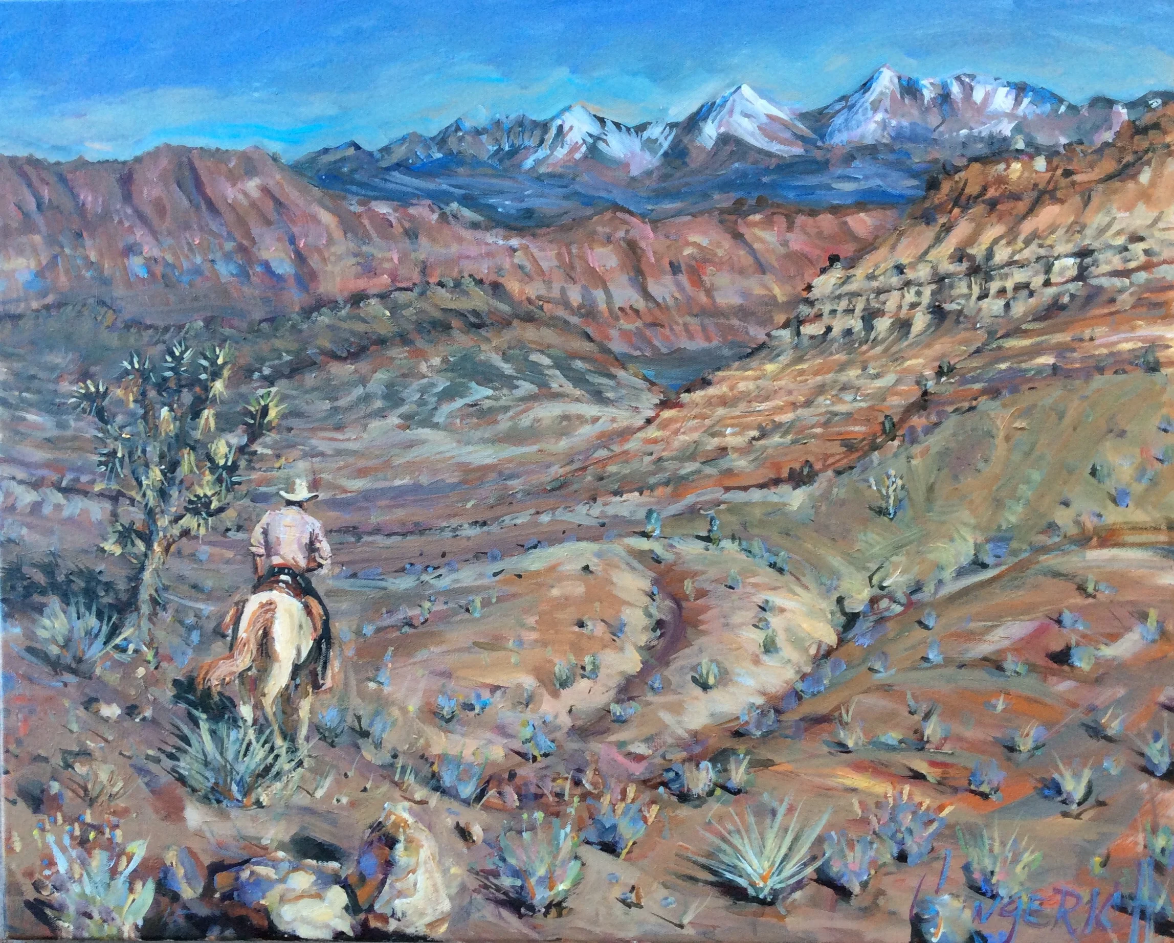 Joshua Tree 24 x 30 inches, oil on canvas