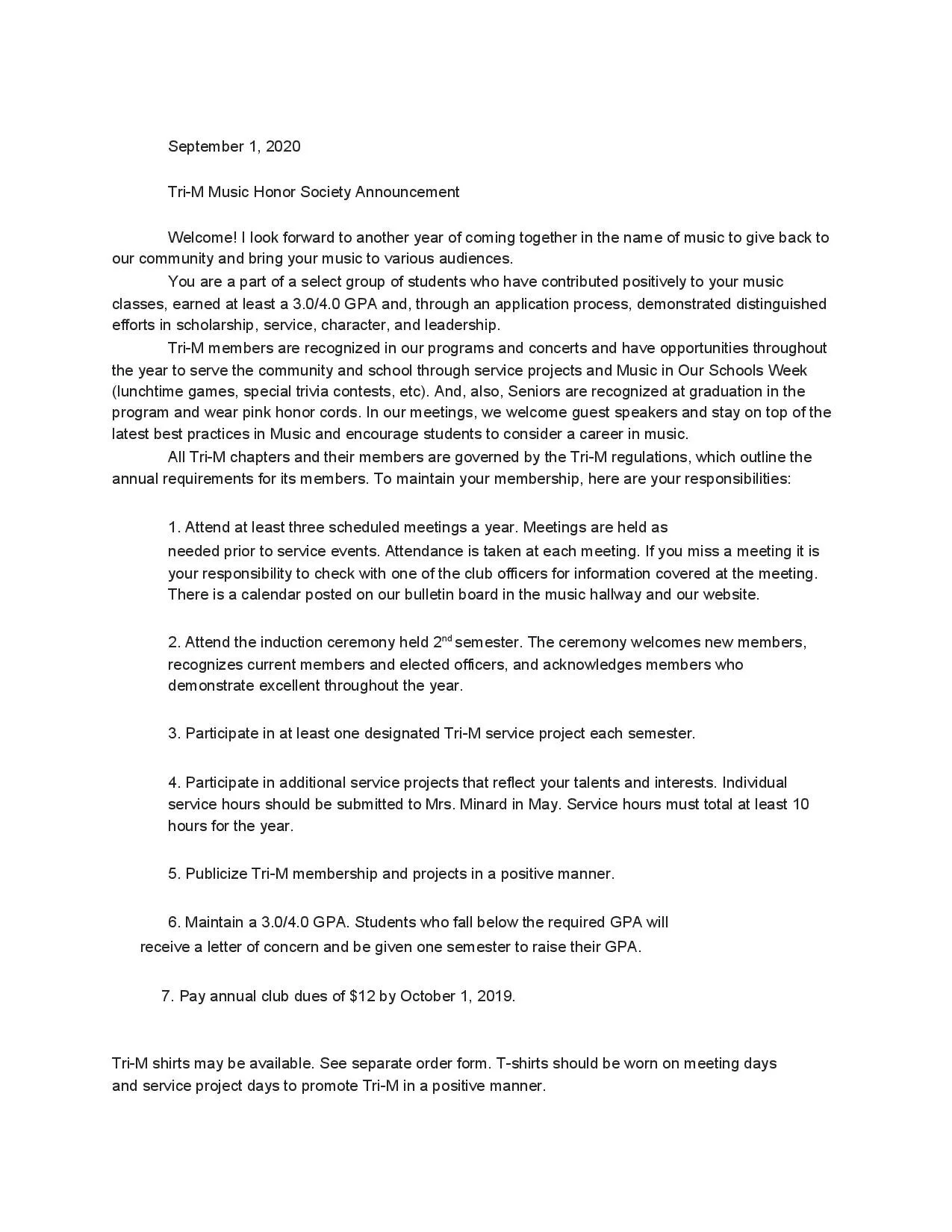 News — UTHS Panther Band