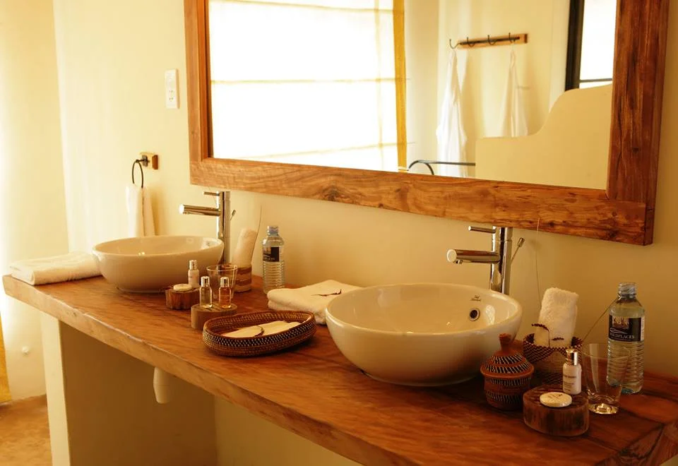 Clean washing place is your top priority expected into the African wild places-Bwindi impenetrable national park.
