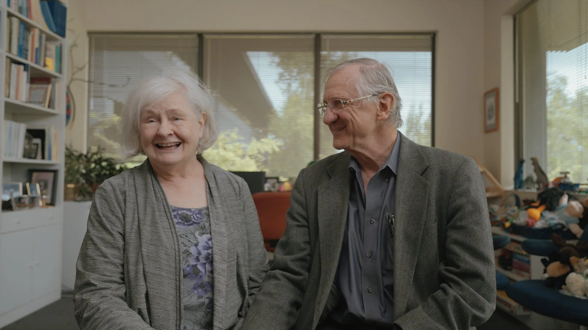  Interview frame from   With Every Breath     filmed for ProPublica. 