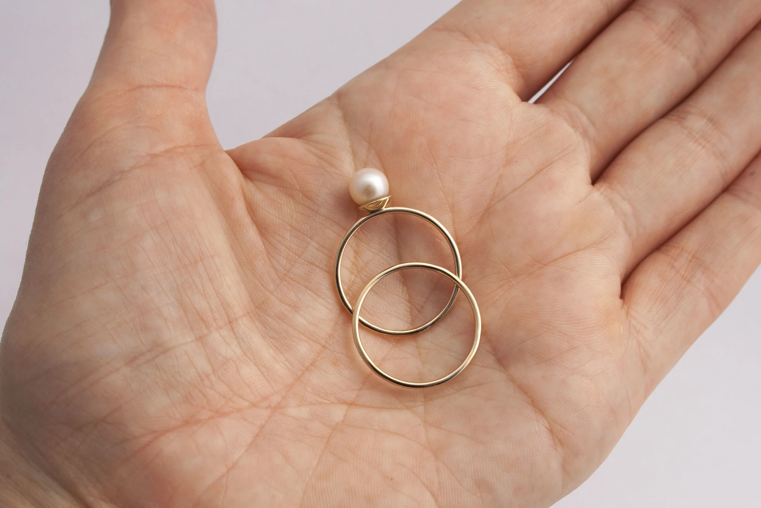 Simple gold ring by Georgina Dunn Jewellery