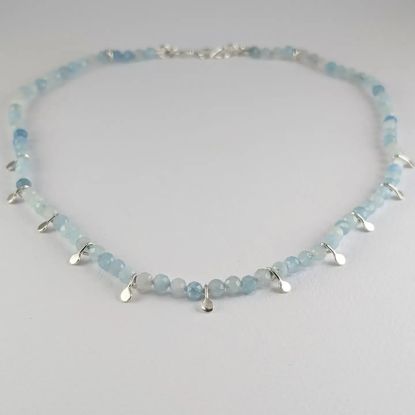 Introducing the new milky Aquamarine Dot Necklace recently released as part of my latest shop drop. See the link in my bio for more of my latest collection. 

#aquamarinenecklace #brisbanejewellery #argentiumsilver #handmadeinaustralia