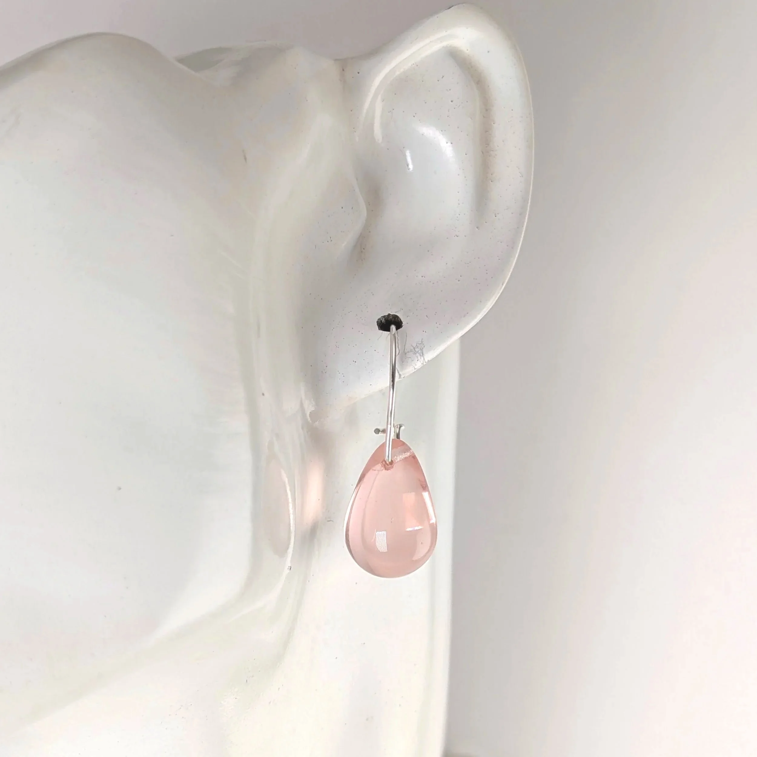 Light-pink-teardrop-Argentium-earrings-worn.jpg