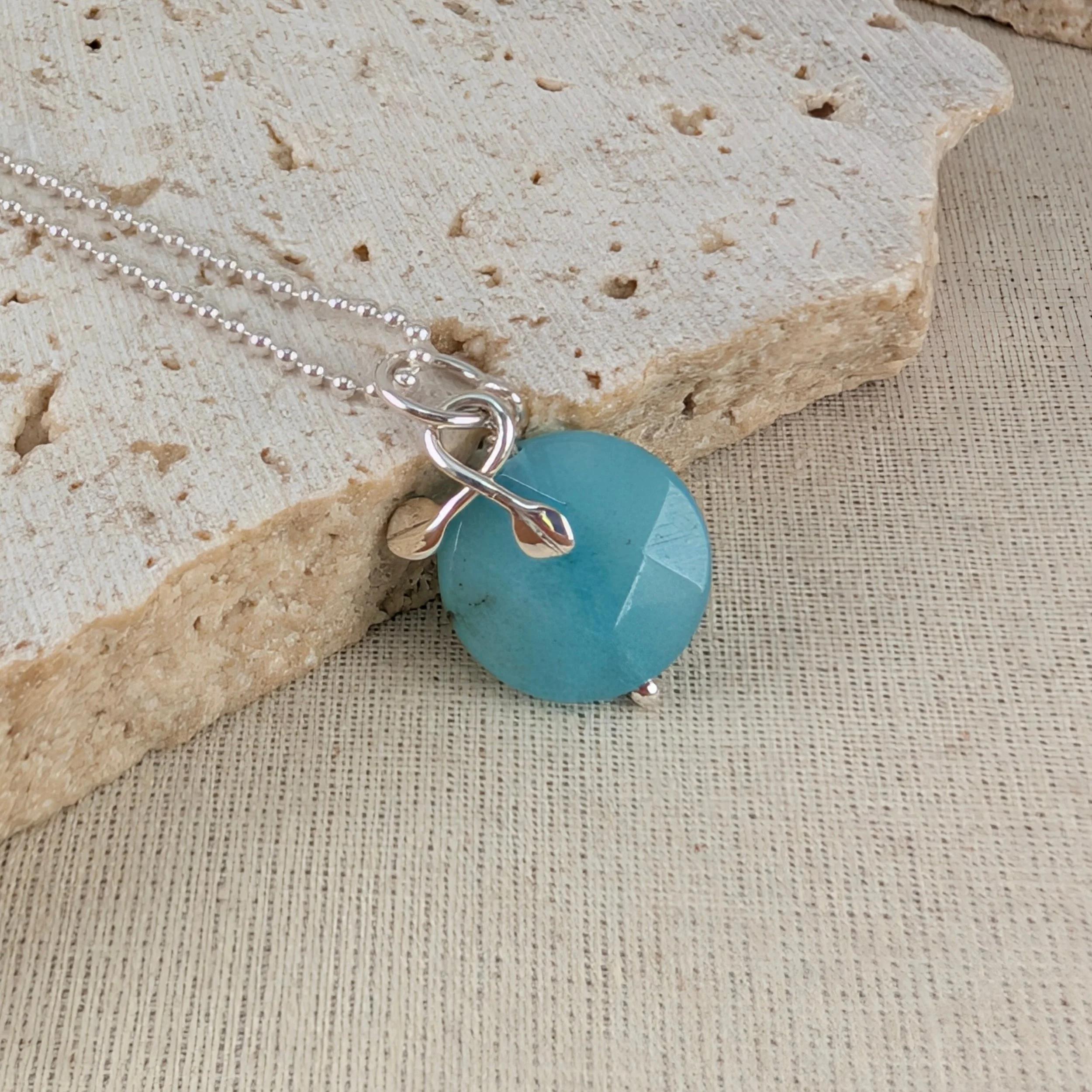 Blue agate disk pendant with leaves v1.jpg