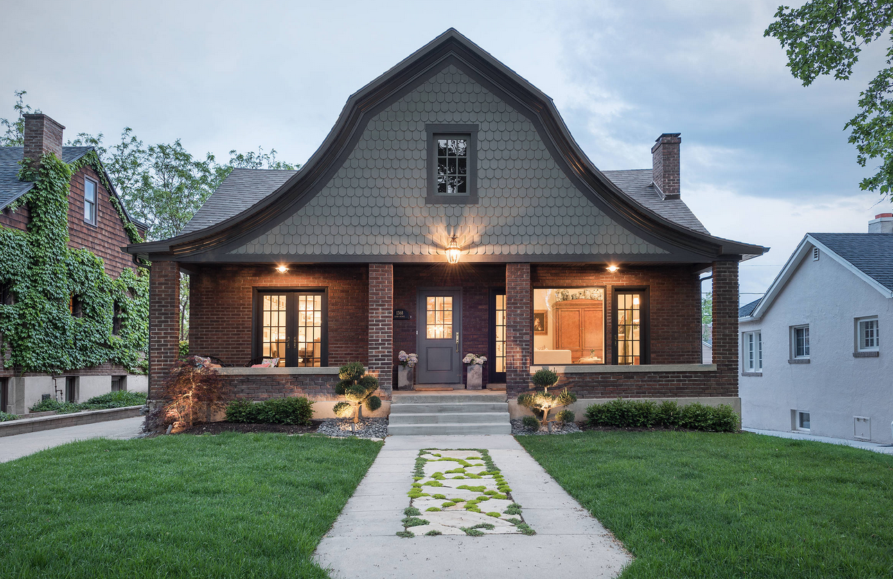 The curb appeal of this 1920's bungalow is on point in so many ways
