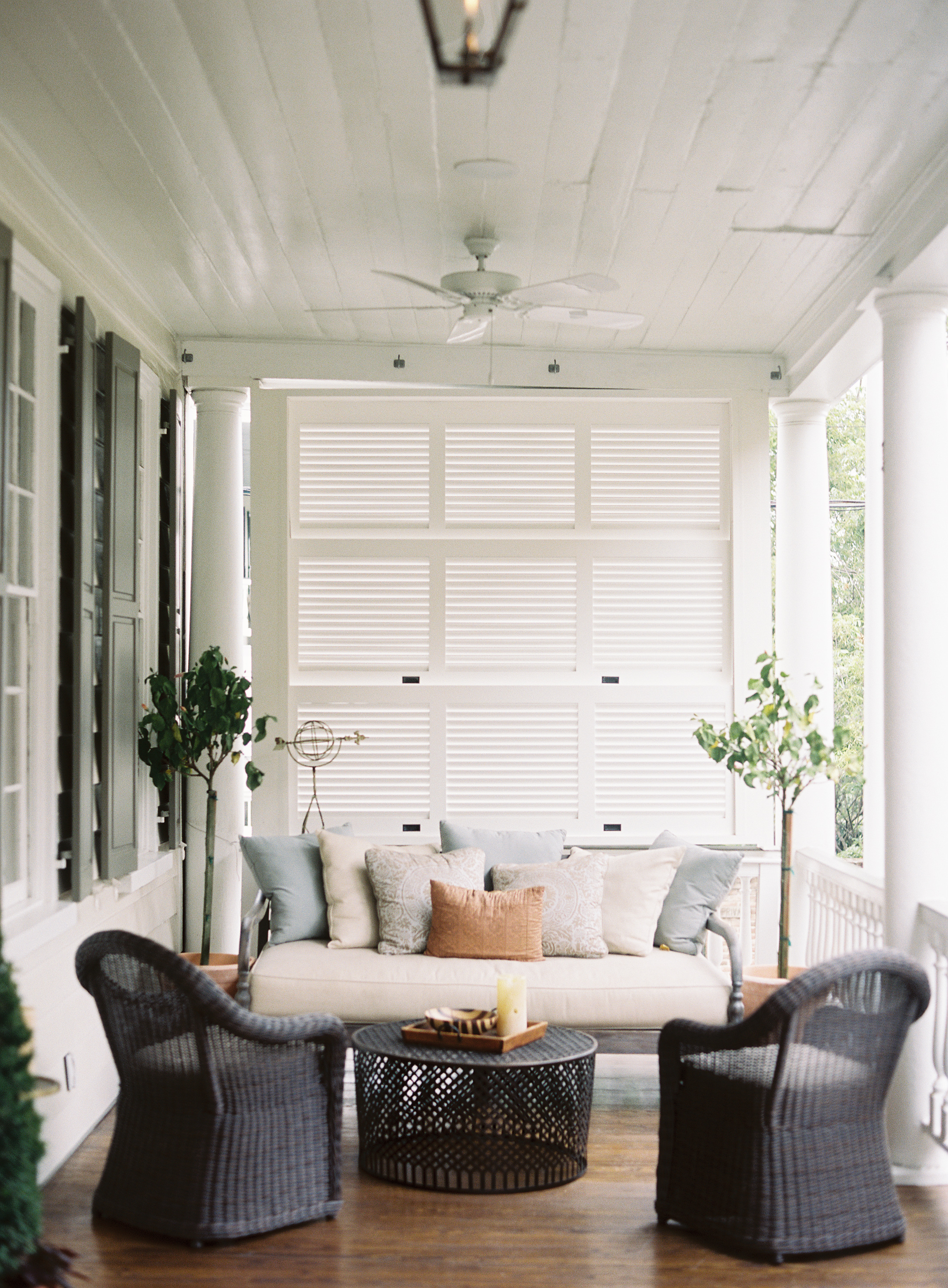 This darling veranda makes the case for outdoor living.