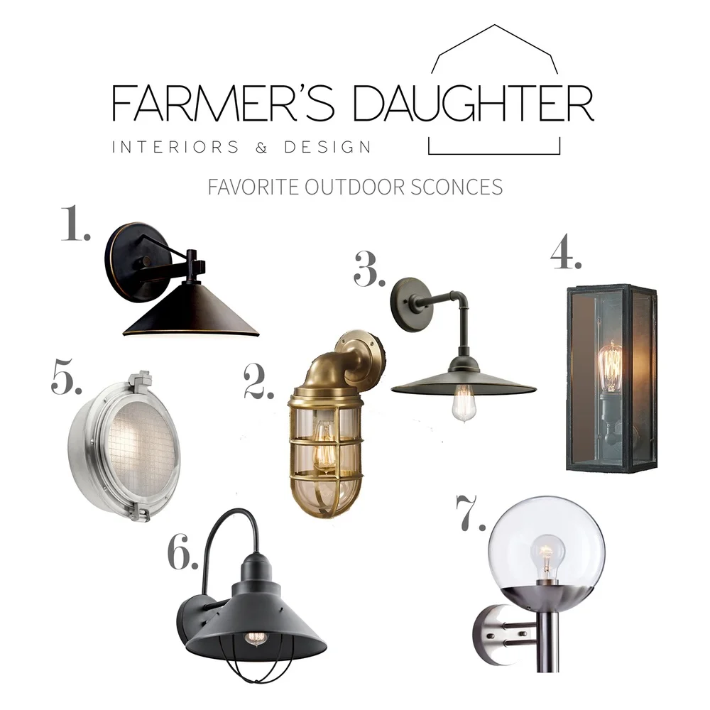 FARMER'S DAUGHTER FAVORITE // Exterior Lighting