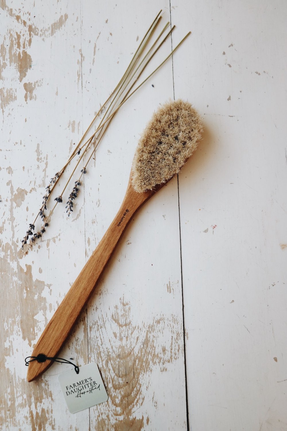 BATH BRUSH WITH HANDLE