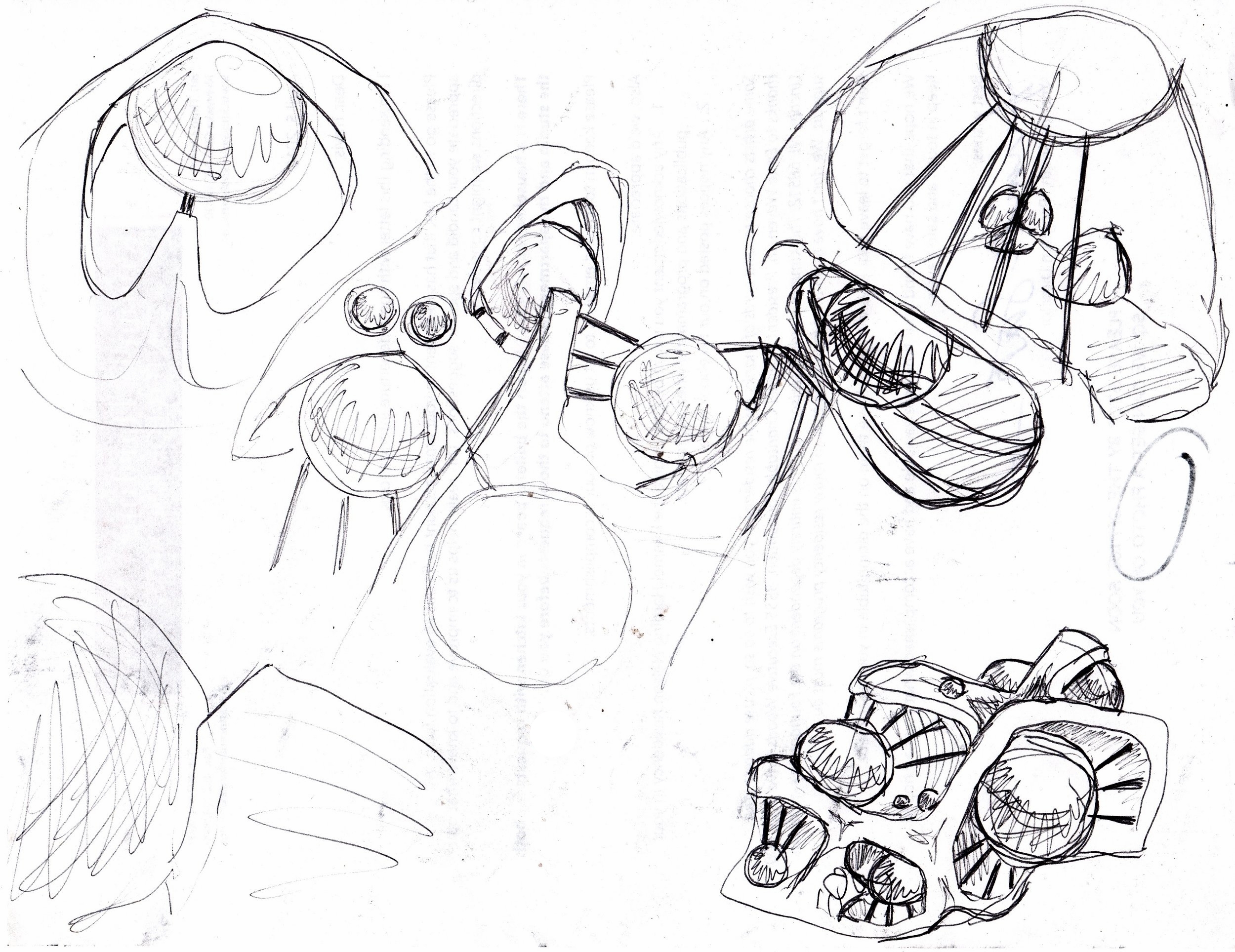 My process of layout is merely brainstorming with sketching. These images are prospectives for Minerals series.