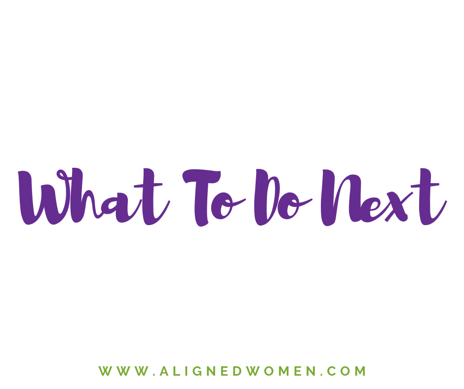 Now that you have the New Member Checklist and read through some of the important membership info, the next step is to start working through the Aligned Women Success Path.