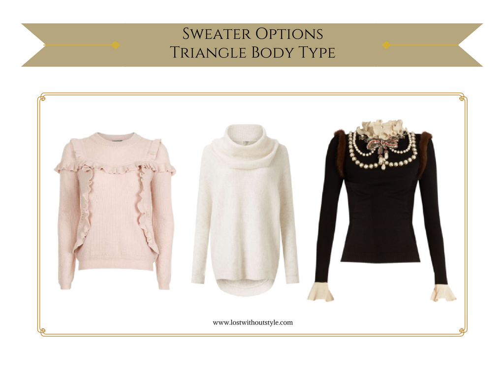 cardigan for inverted triangle