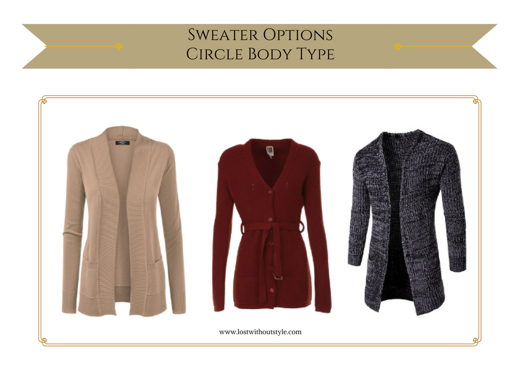 cardigan for inverted triangle