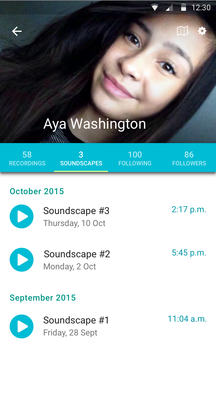 Aya's Profile - Her Soundscapes