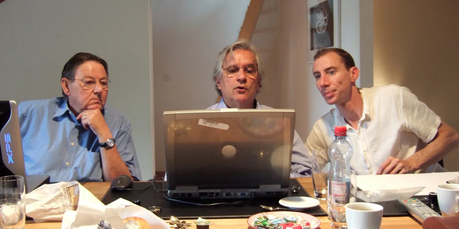 Philippe Ioset, Michel Belot et Noah Chevaux