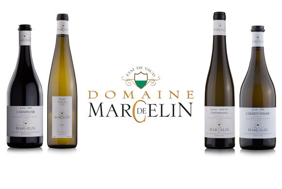 domaine de marcelin creation etiquette vin