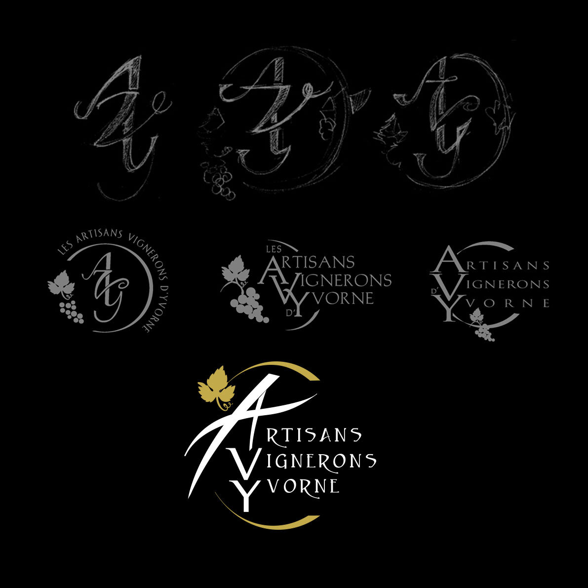 AVY logo creation