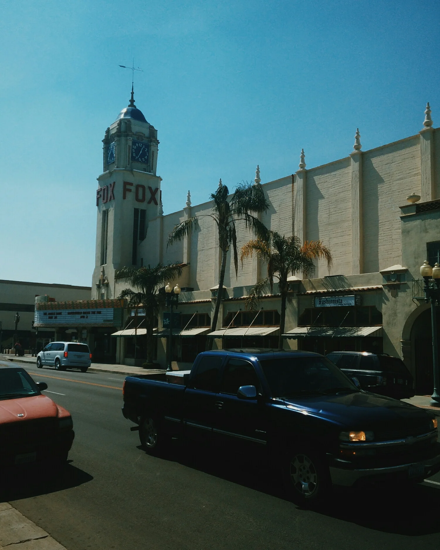 the Fox Theatre in Bakersfield where we played at. Dopeness