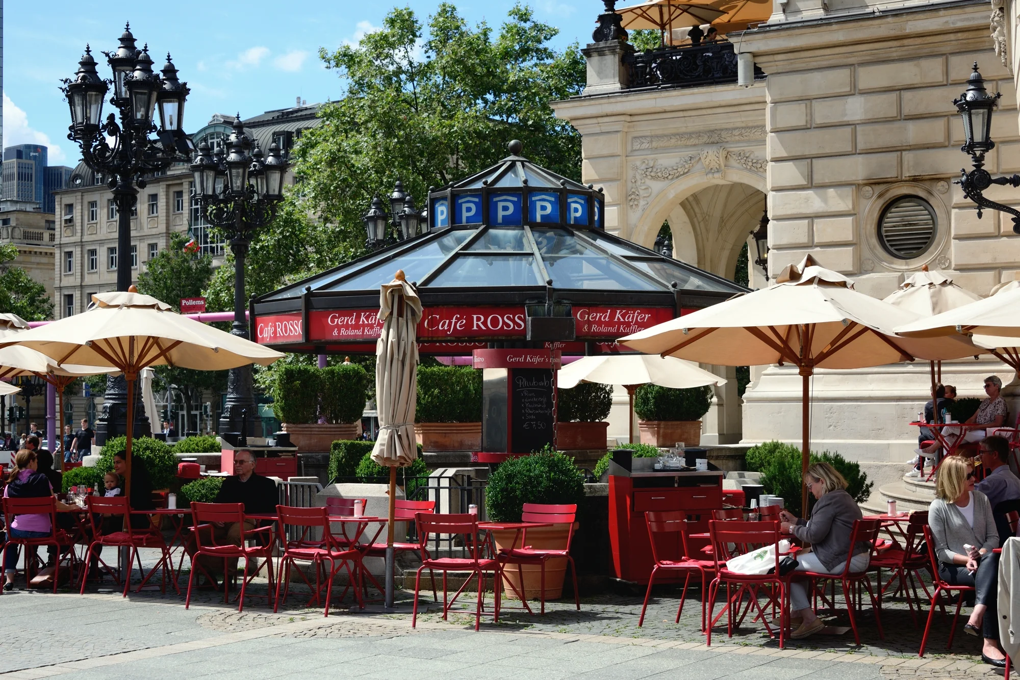 Opernplatz cafe, Frankfurt