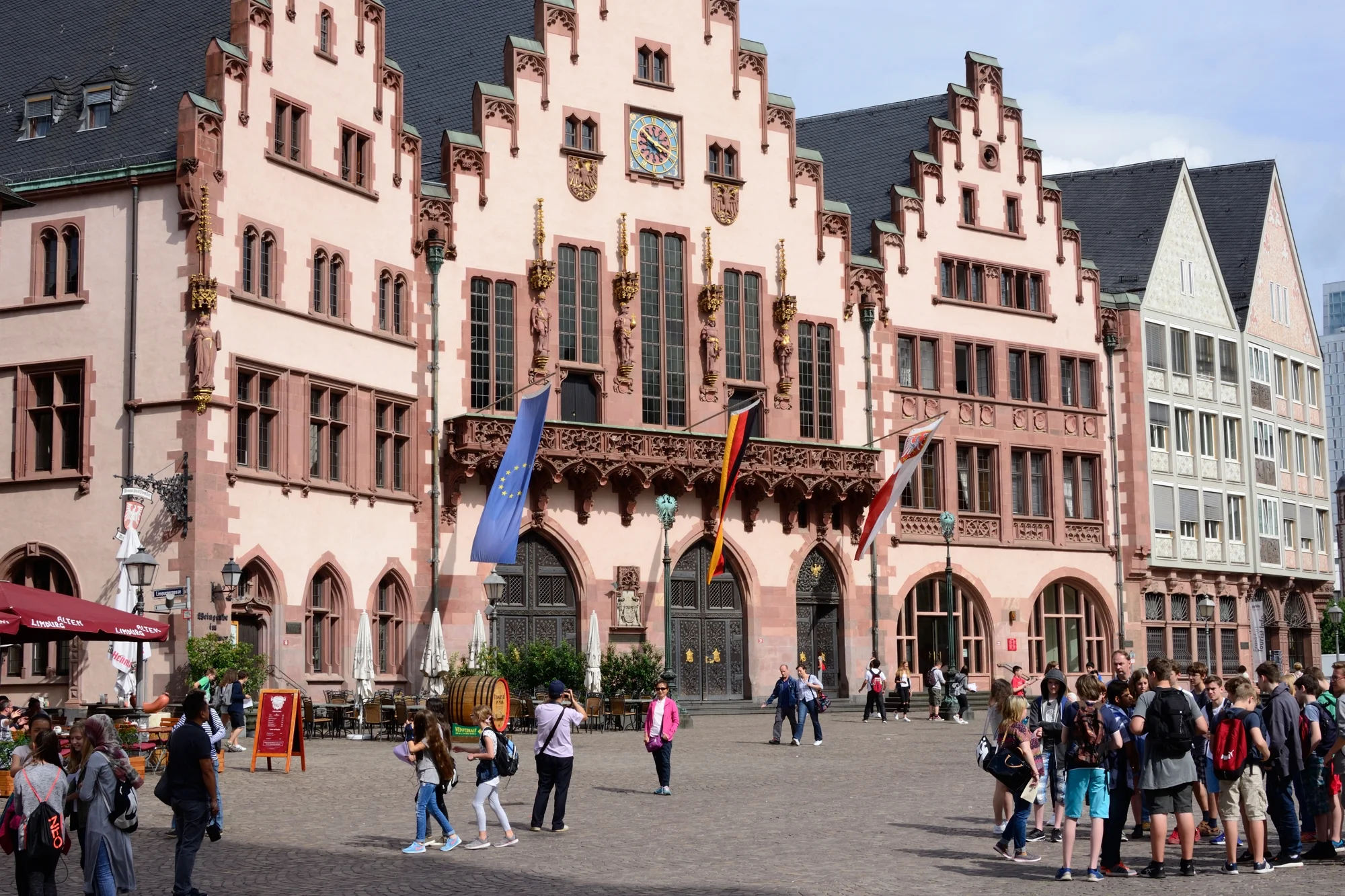 The Römer, at the heart of the old town