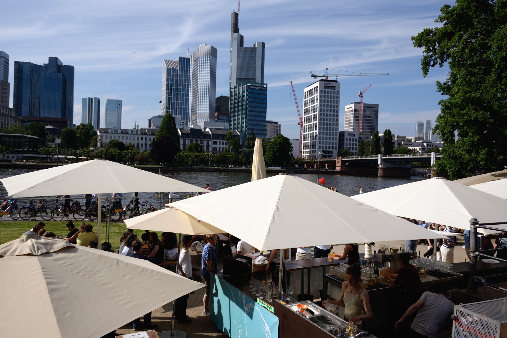 Maincafe, near to the Untermainbrücke