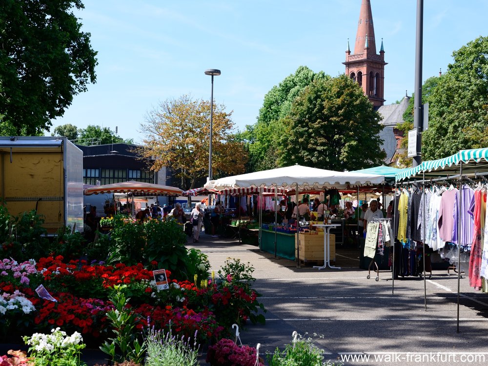 Höchst market place