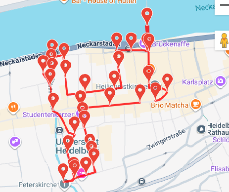 Heidelberg walking tour