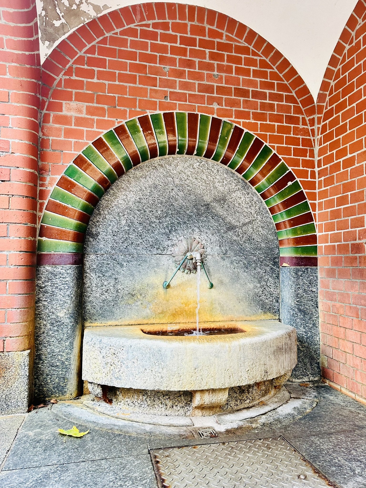 Thermal fountain Wiesbaden