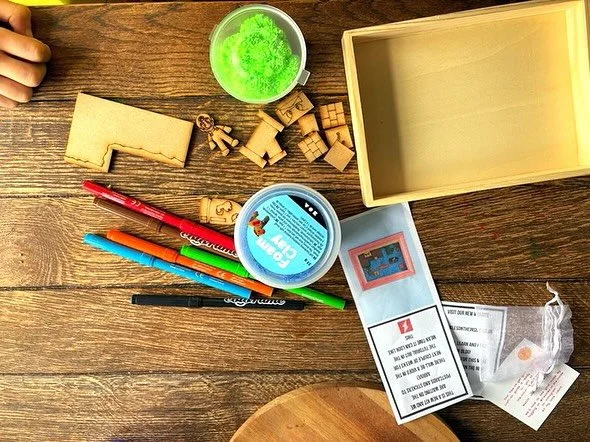 ✨ NEW KIT ALERT! ✨
 
We all know our boys can zoom, jump and power-up their way through the day — but every hero needs a pit stop! 🚀
 
Our brand new Mario Brothers Craft Kit is designed to help little legends slow down, focus, and flex those c