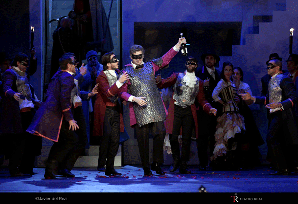 Das Liebesverbot © Javier del Real | Teatro Real tenor Peter Lodahl (Lucio)