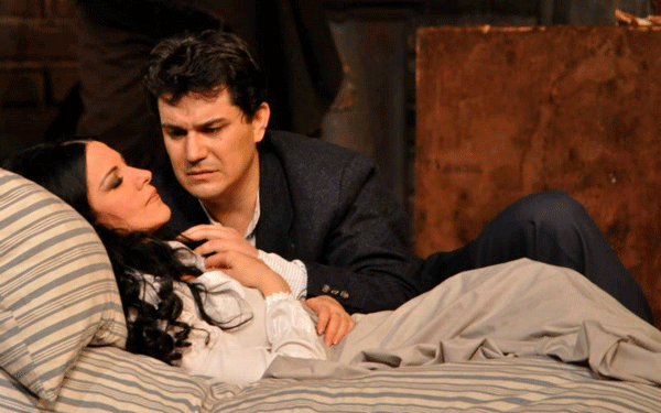 avec Angela Gheorghiu - Boheme Liceu Barcelona
