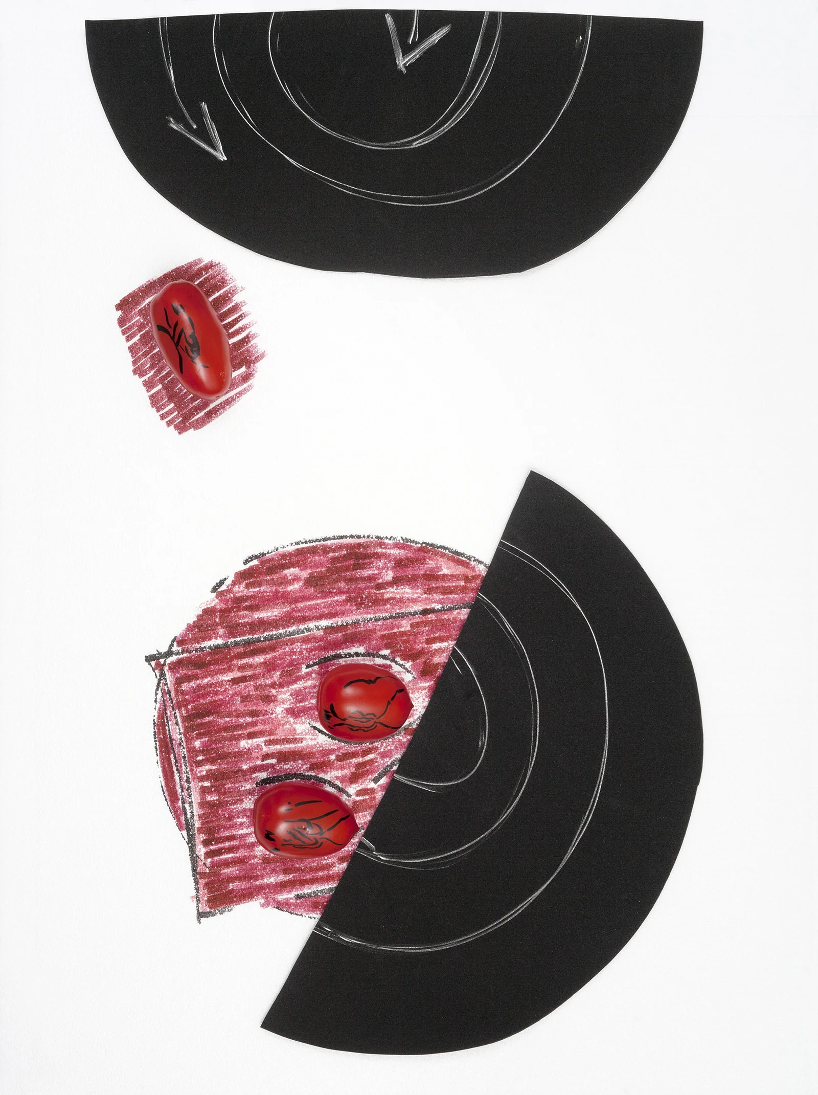 Jeux de tomates, 2015 Photos en couleur, impression jet d’encre sur papier photo archive, 84 X 64 chacun