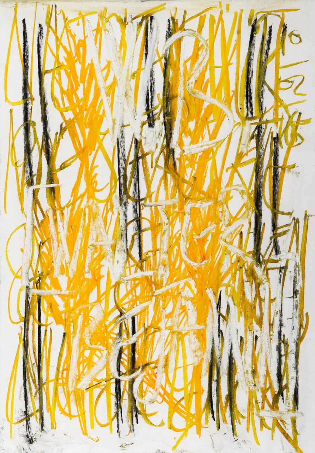 Weat sun W.B. Walter Benjamin 10/02/16 Pastels on Nostalgique Hahnemühle paper 59,4 x 84,1cm (A1) - 190g/m² Photographer: Yigal Pardo