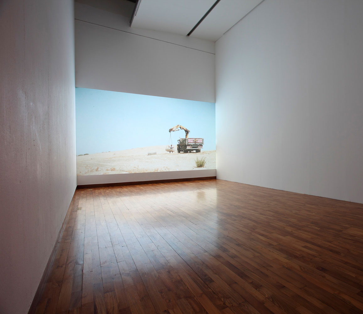 Installation View In the Desert, 2009. Inhabiting the world at Busan Biennale 2014, Busan, Korea Curator: Olivier Kaeppelin Photographer: Chan-Soo Kim